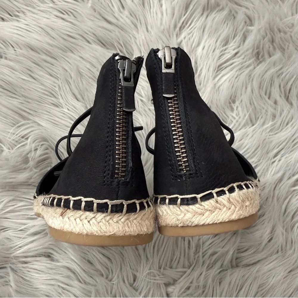 EILEEN FISHER Lace-Up Espadrille Sandal Size 7 NWOB